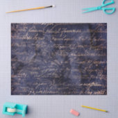 Gothic Grunge Indigo  薄葉紙 (クラフト)