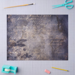 Gothic Grunge Indigo  薄葉紙