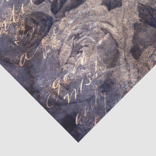 Gothic Grunge Indigo  薄葉紙 (詳細)