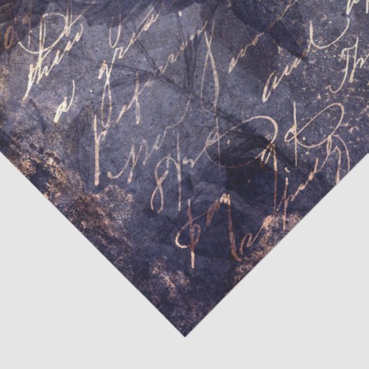 Gothic Grunge Indigo  薄葉紙 (詳細)