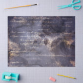 Gothic Grunge Indigo  薄葉紙 (クラフト)