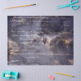 Gothic Grunge Indigo  薄葉紙