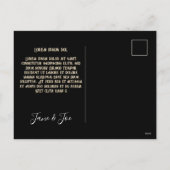 Gothic Halloween Night of Mystery シーズンポストカード (裏面)