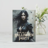 Gothic Halloween Night of Mystery Invitation (スタンド正面)