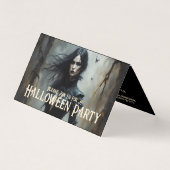 Gothic Halloween Night of Mystery Invitation (正面)