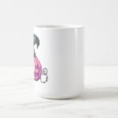 Gothic Halloween Pumpkin and Crow コーヒーマグカップ (中央)