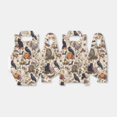 Gothic Halloween Ravens Cats Ghosts Floral Pattern フェイバーボックス (折り畳みなし)