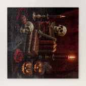 Gothic Halloween Still-Life Puzzle ジグソーパズル (横)