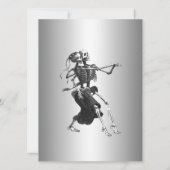 Gothic halloween wedding Invitation 招待状 (裏面)