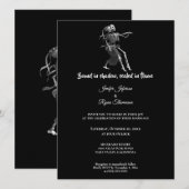 Gothic halloween wedding Invitation 招待状 (正面/裏面)