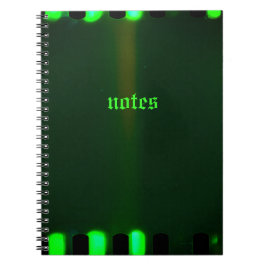 Gothic Harlequin Green Notebook ノートブック