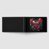 Gothic Heart Valentine Guest Book ゲストブック (全面)