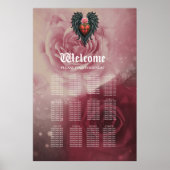 Gothic Heart with Bloom and Wings. ポスター (正面)