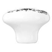 Gothic Hedgehog Anatomy Ceramic Knob セラミックノブ (側面)