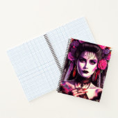 Gothic Hispanic Woman ノートブック (内部)