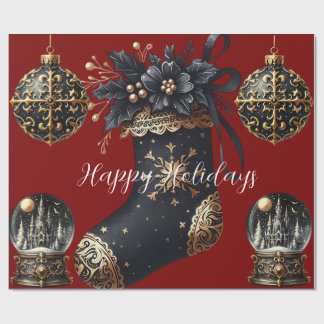 Gothic Holidays Wrapping Paper ラッピングペーパー