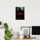 Gothic Horror Poster Soul Warden Wall Art Poster ポスター (ホームオフィス)