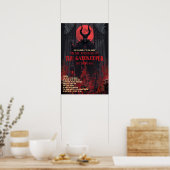 Gothic Horror Poster The Gatekeeper Wall Art  ポスター (キッチン)