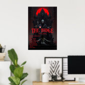 Gothic Horror Poster The Judge Dark Fantasy Wall  ポスター (ホームオフィス)