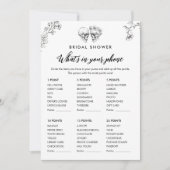 GOTHIC LOVEあなたの財布のゲームの中に何がブライダル 招待状 (正面)