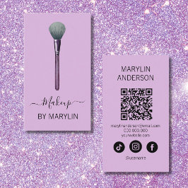 Gothic Makeup Powder Brush Beauty 名刺