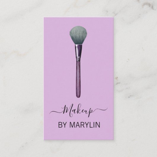 Gothic Makeup Powder Brush Beauty 名刺 (正面)