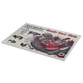 Gothic Meat Temperature Guide カッティングボード (角)