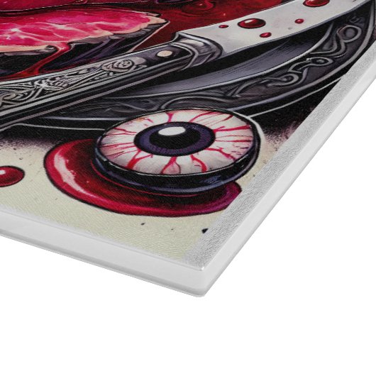 Gothic Meat Temperature Guide カッティングボード (角)