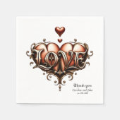 Gothic Moon –Eternal Love Beneath the Midnight Sky スタンダードカクテルナプキン (正面)