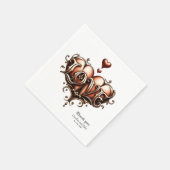 Gothic Moon –Eternal Love Beneath the Midnight Sky スタンダードカクテルナプキン (角)