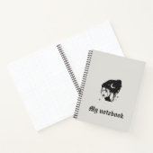 Gothic Muse Notebook – Dark Beauty Journal  ノートブック (内部)