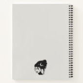 Gothic Muse Notebook – Dark Beauty Journal  ノートブック (裏面)