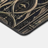 Gothic Muster Barock Kirchenbögen デスクマット (コーナー)