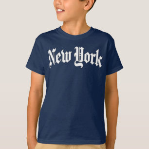Gothic New York Typography Design Tシャツ