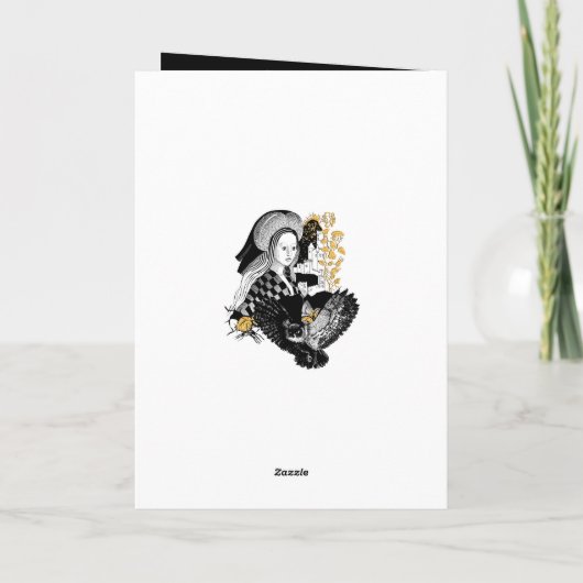 Gothic Night Owl and woman カード (裏面)