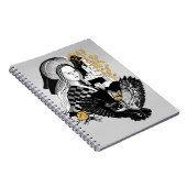 Gothic Night Owl and woman ノートブック (右側)