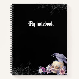 Gothic Notebook – Dark Aesthetic Journal  ノートブック