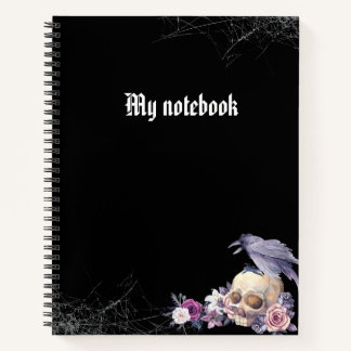 Gothic Notebook – Dark Aesthetic Journal  ノートブック