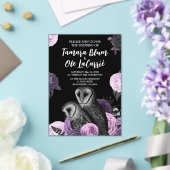 Gothic Owls Wedding アクリル招待状 (インサイチュ (ウェディング))