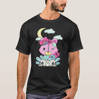 Gothic Pastel Teddy Bat Creepy Voodoo 1 Tシャツ