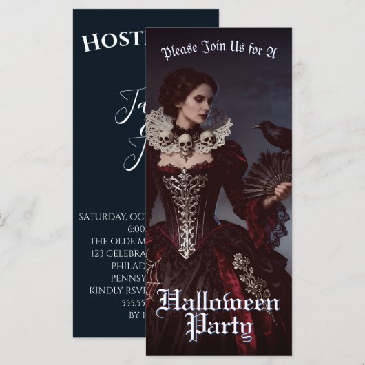 Gothic Queen in Moonlit Graveyard (正面/裏面)