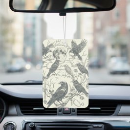 Gothic Raven Car Freshener – Full Moon カーエアーフレッシュナー