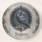 Gothic Raven Dark Academia コースター (正面)