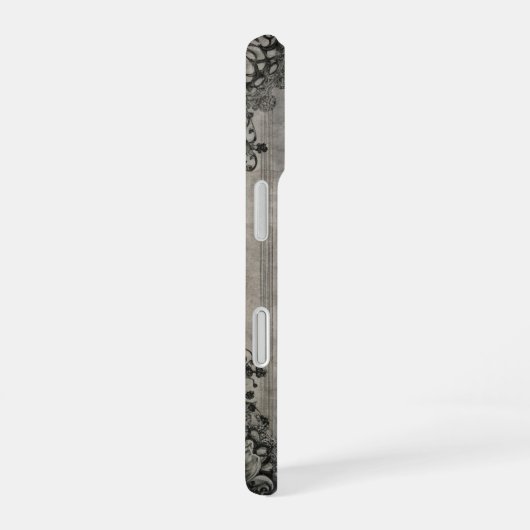 Gothic Raven Dark Academia iPhone 16ケース (右側面)