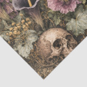 Gothic Raven & Purple Wildflowers Decoupage Tissue 薄葉紙 (詳細)