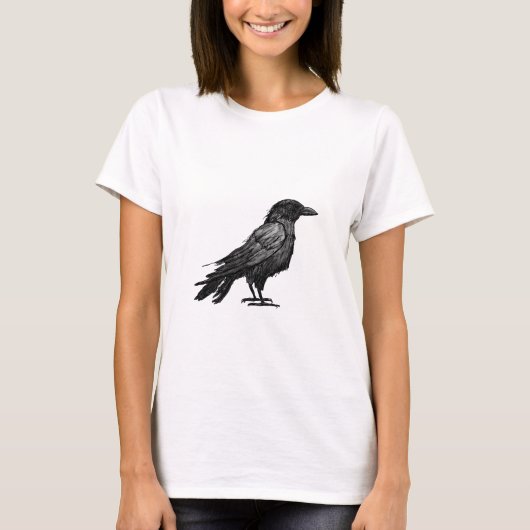 Gothic Raven Tシャツ (正面)