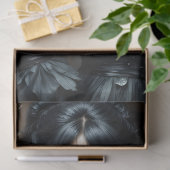 Gothic Raven Woman Decoupage Paper 薄葉紙 (ギフト)