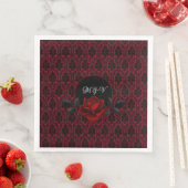 Gothic Red Damask Rose Wedding (インサイチュ)