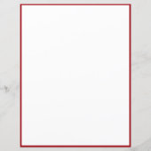 Gothic Red Rose Heart Vine Artwork Personalized (裏面)