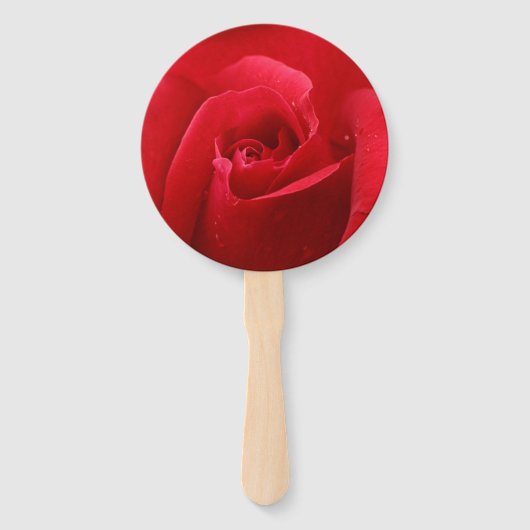 Gothic Red Rose Love at First Bite Wedding ハンドファン (裏面)